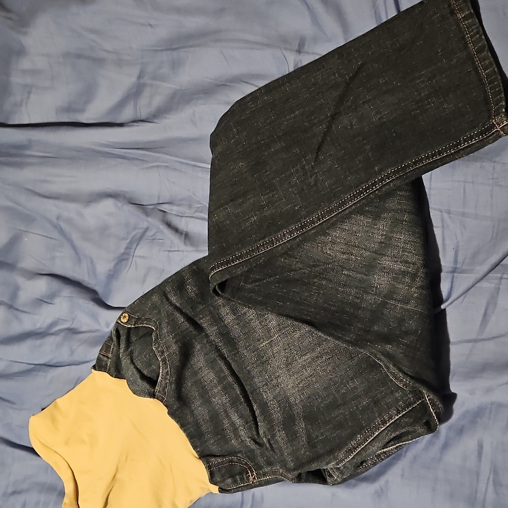 Indigo Blue Full Panel Materniry Skinny Jeans LG